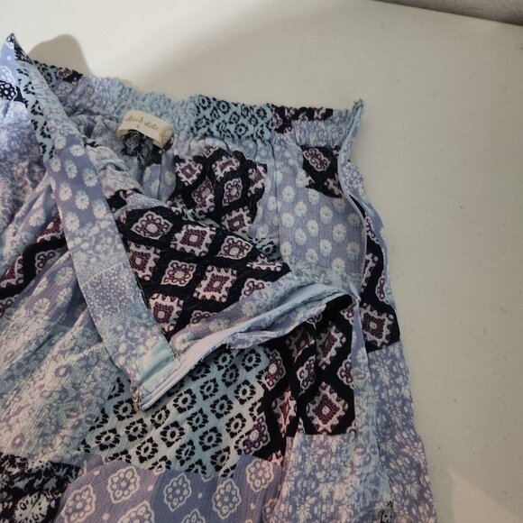 Altard State Shorts Womens Small Patchwork Boho Festival Rayon Floral - Picture 8 of 16